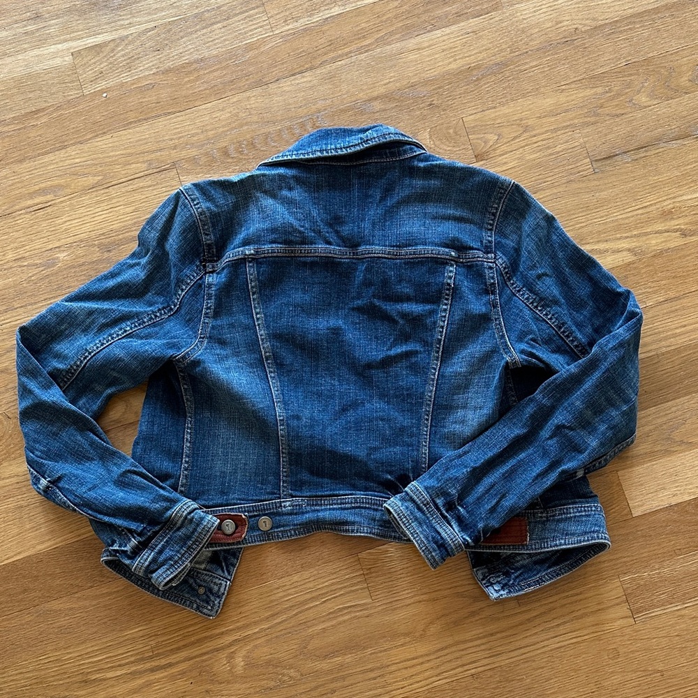 Pilcro and the Letterpress Blue Denim Jacket Size M - Picture 3 of 3